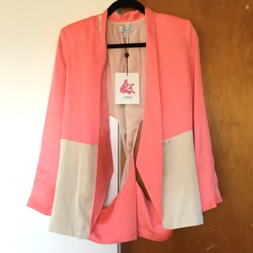 Cameo Take Me Over Silky Cutout Blazer - Picture 1 of 8